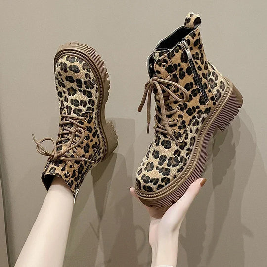 Chic Leopard Print Ankle Boots for Every Occasion