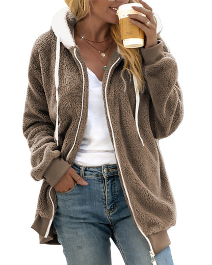 Theresa - Cozy Fleece Zip Hoodie for Everyday Wear