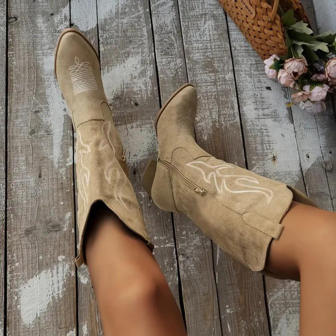 Joyce - Authentic Western Cowboy Boots for Everyday Wear