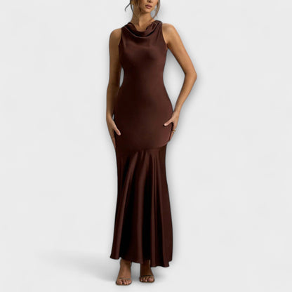 Satin Maxi Dress for Special Occasions