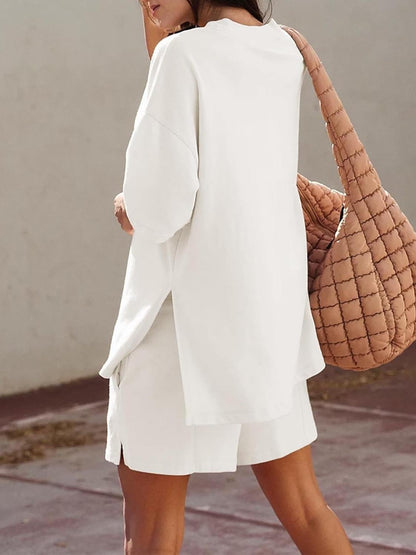 Kathryn | Chic Slit Suit for Events