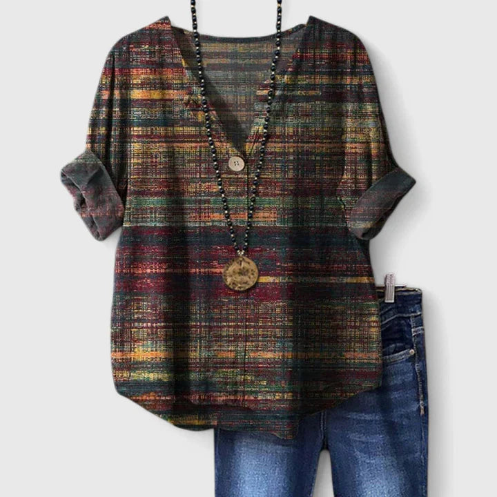 Chrystina | Chic Blouse for Office and Evening Wear