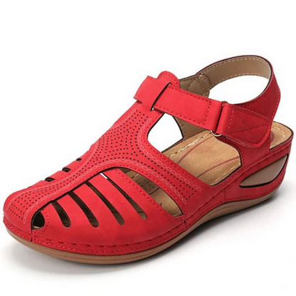 Adjustable Closed-Toe Sandals for Women – Ideal for Summer Outings