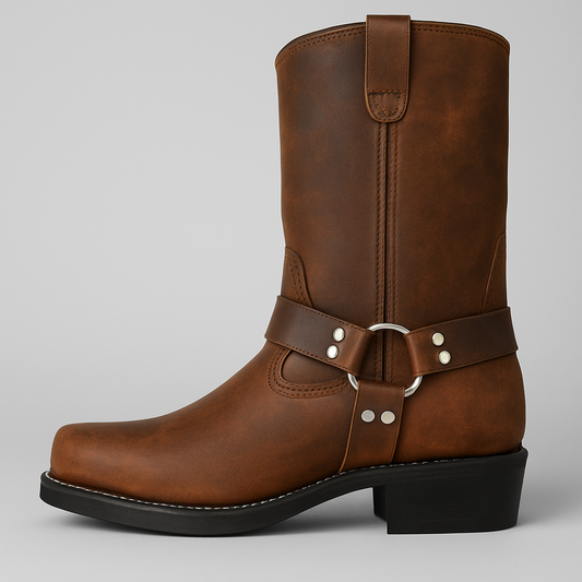 Brooklyn | Women’s Winter Cowboy Boots with Buckle for Chic Style