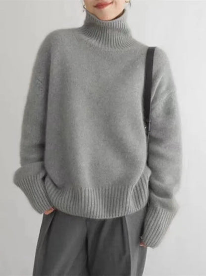 Elizabeth - Cozy Knit Turtleneck for Everyday Wear