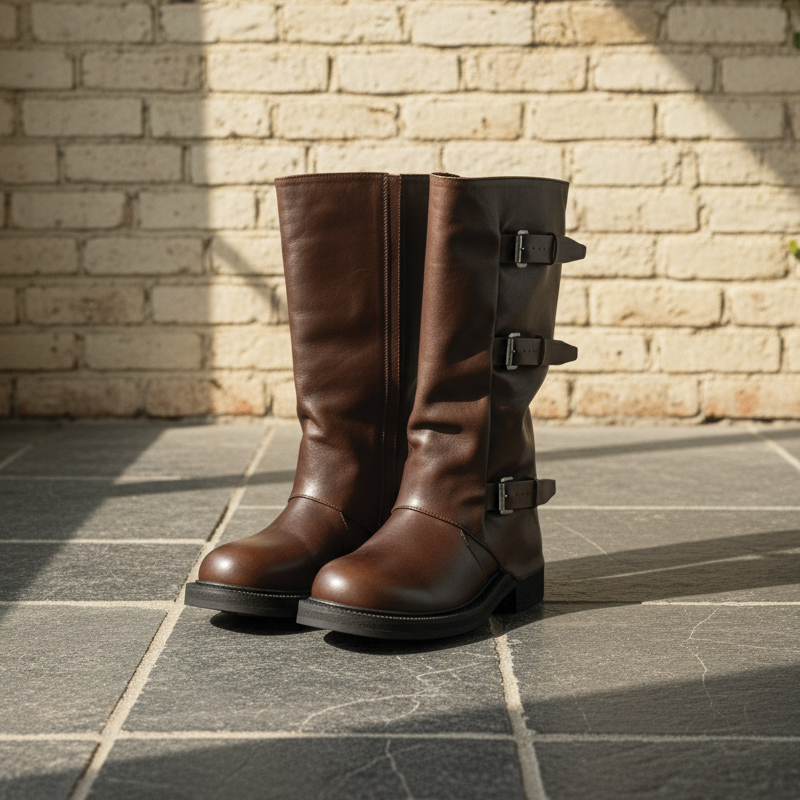 Charlotte - Retro Knee-High Fashion Boots for All Occasions