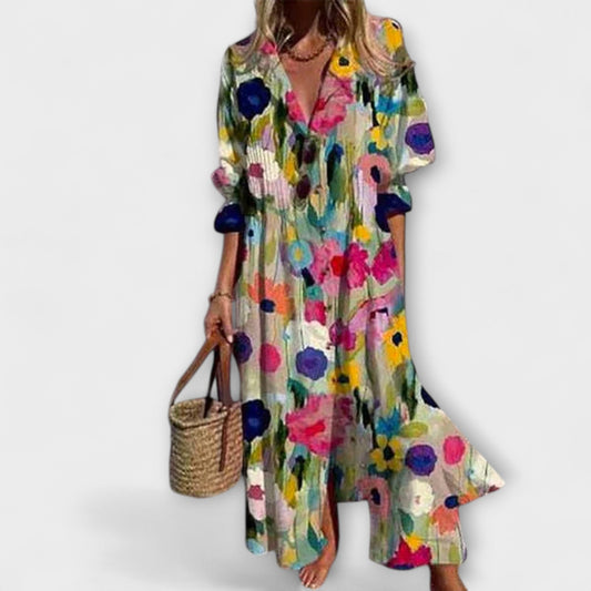 Lila - Flattering Maxi Dress for Effortless Style