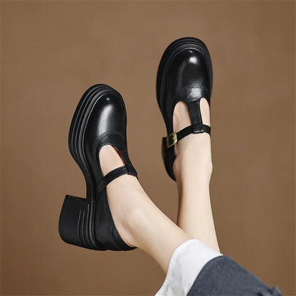 Elvana Chunky Pumps - Stylish Footwear for Any Occasion