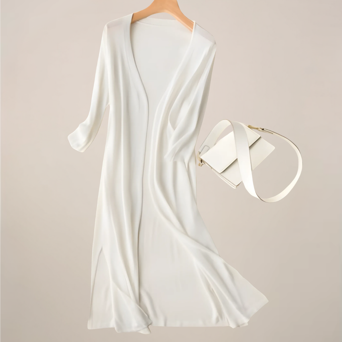 Chic Open Front Women's Knit Cardigan for Everyday Wear