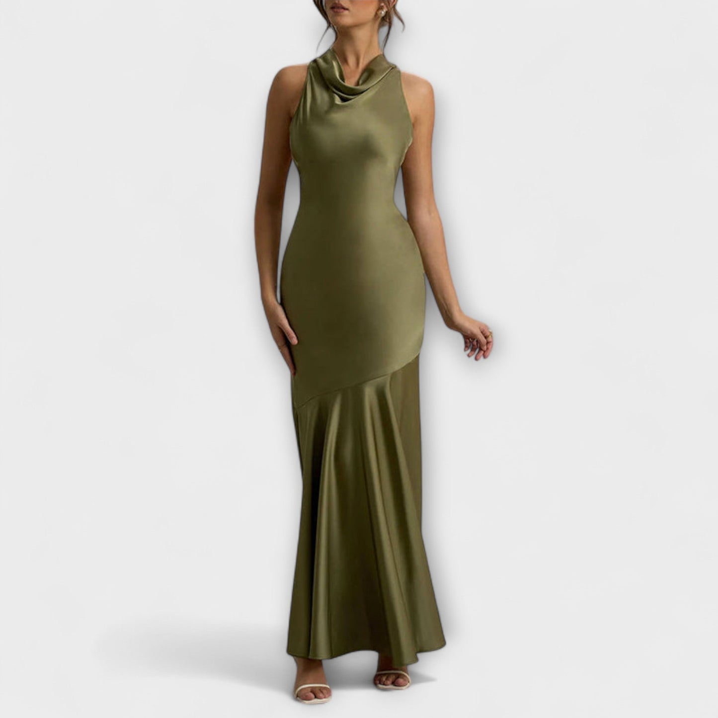 Satin Maxi Dress for Special Occasions
