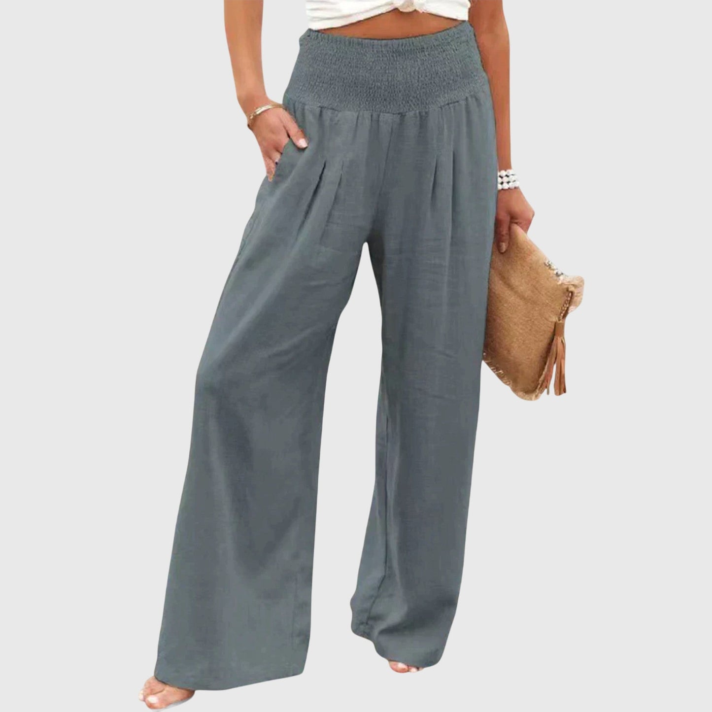 Julie - Chic Flowing Trousers for Any Occasion