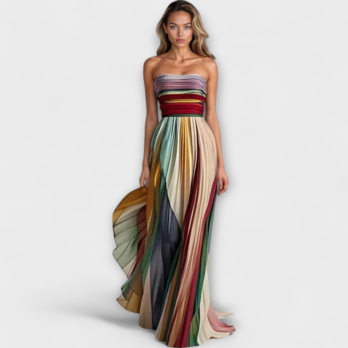 Flora - Prom Dress Crafted from Quality Fabric for Events
