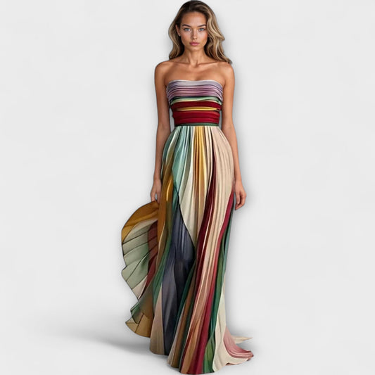 Flora - Prom Dress Crafted from Quality Fabric for Events