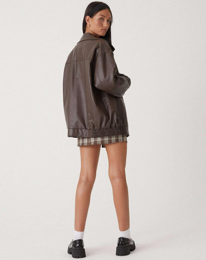 Ruby | Women's Oversized Bomber Jacket for Chic Style