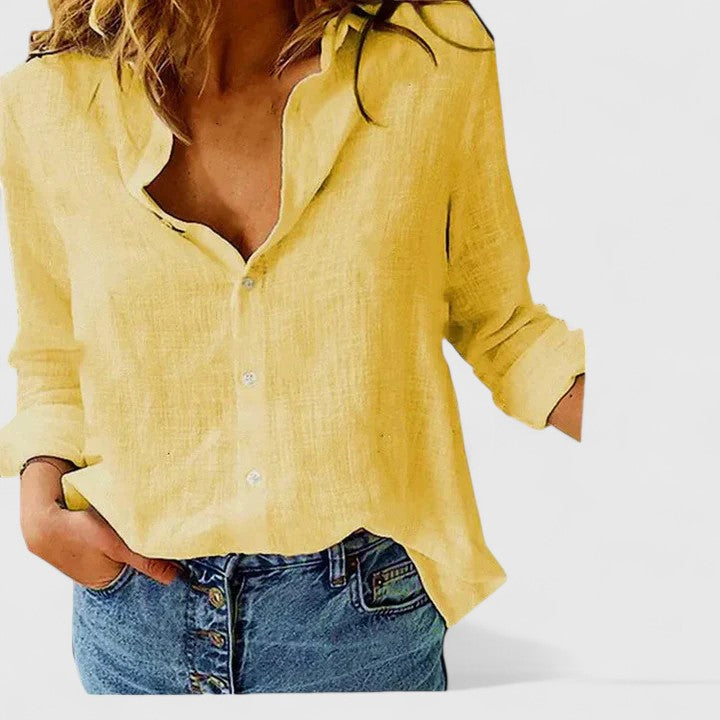 Elena | Chic Blouse for Office & Evening Wear